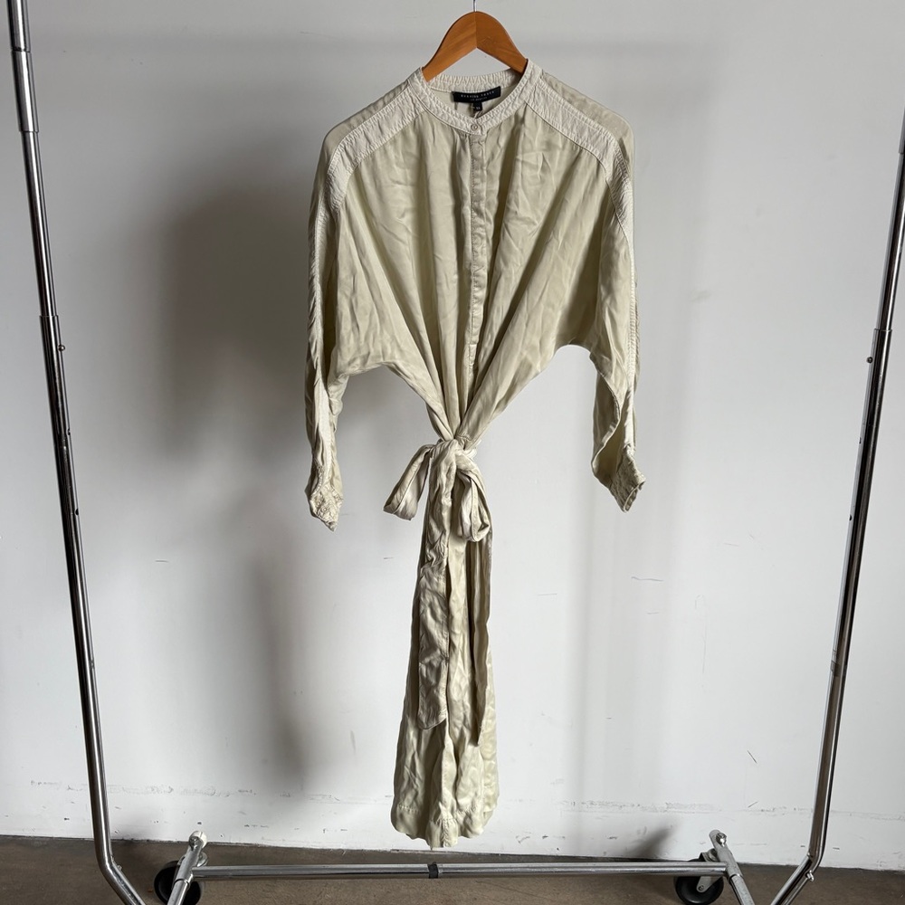 $485 NWT Burning Torch Nomad Dolman Dress in Sandstone Sz X-Small